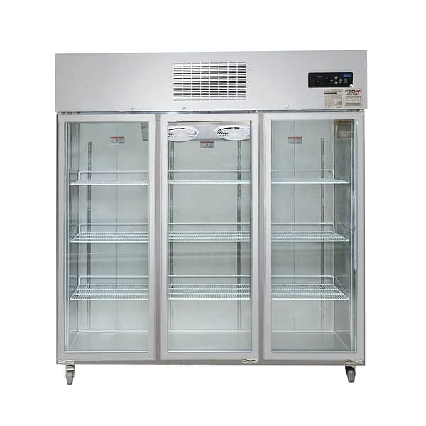 Thermaster SUFG1500 Triple Glass Door Upright Display Freezer with 1500L Capacity & LED Lighting