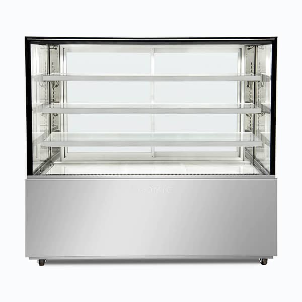 Bromic FD4T1500A 1500mm Ambient Food Display with 4 Tiers, LED Lighting & Castors