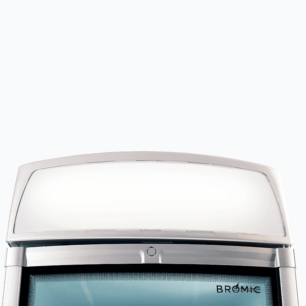 Bromic Curved Glass Display Fridge 380L - LED Lightbox GM0400LC-NR - Image 9