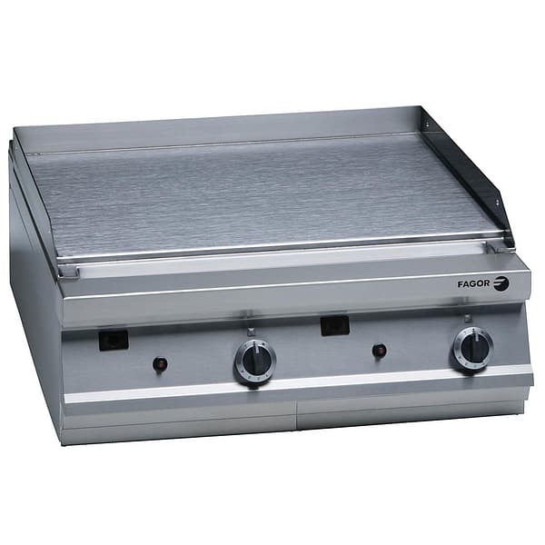 Fagor 900 series natural gas mild steel 2 zone fry top FTG9-10L (FTG9-10L)