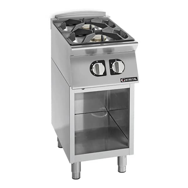 Giorik CG720GT 2 Burner Gas Boiling Top - Heavy-Duty Commercial Kitchen Equipment