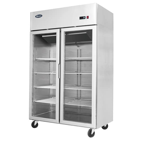 Atosa MCF8602 Double Glass Door Freezer – 1240L Upright Australia