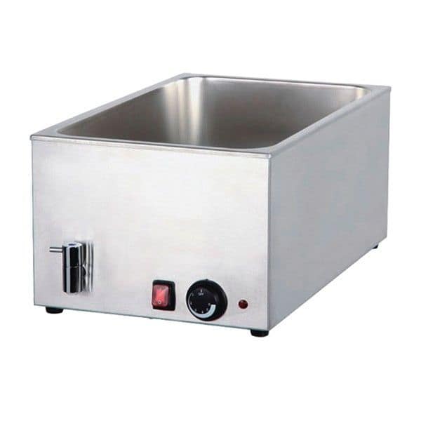 Cookrite Bain Marie with Mechanical Controller and Drain, SKU: 8710