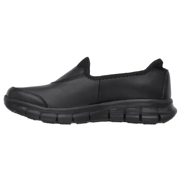 Skechers DD975 Sure Track Women’s Work Shoes – Black UK 2–8 - Image 2