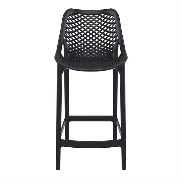 Siesta Air Barstool 65 Black (Pack of 2) – Indoor & Outdoor Use - Image 3