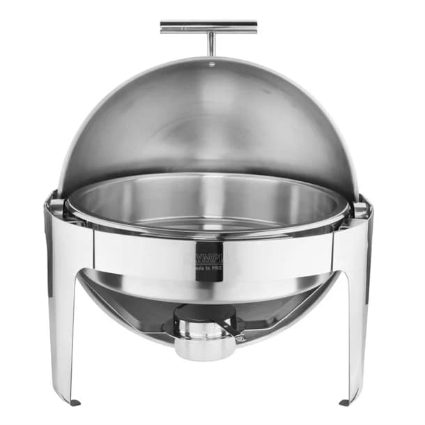 Olympia Paris Round Chafing Dish – 7.5L Roll-Top Buffet Warmer - Image 7