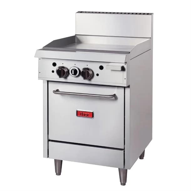 Thor Gas Freestanding Oven Range - GE542 - Heavy-Duty Commercial Cooking