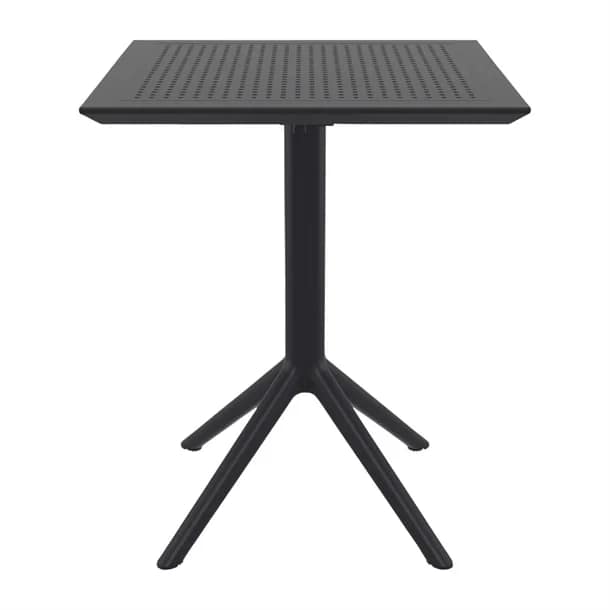 Furnlink Siesta Sky Folding Table 60 Square - Black - Image 3