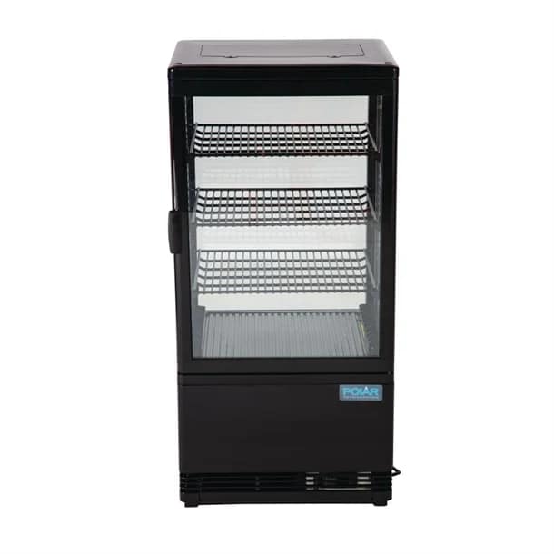 Polar CX577-A C-Series Countertop Display Fridge – 68L Black - Image 3