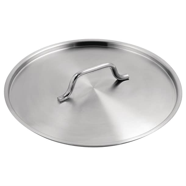 Vogue M952 stainless steel saucepan lid 320mm fits FB698 heavy duty with handle – Australia