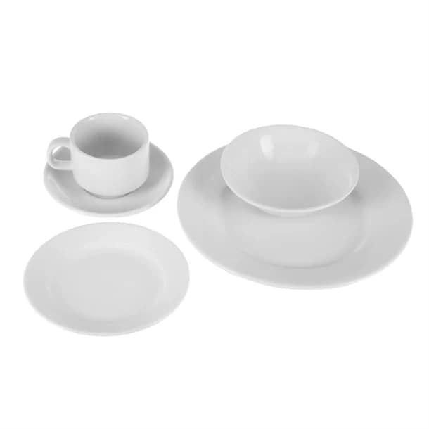 Olympia S610 Athena 24-Piece Tableware Set – Porcelain Dinnerware - Image 3