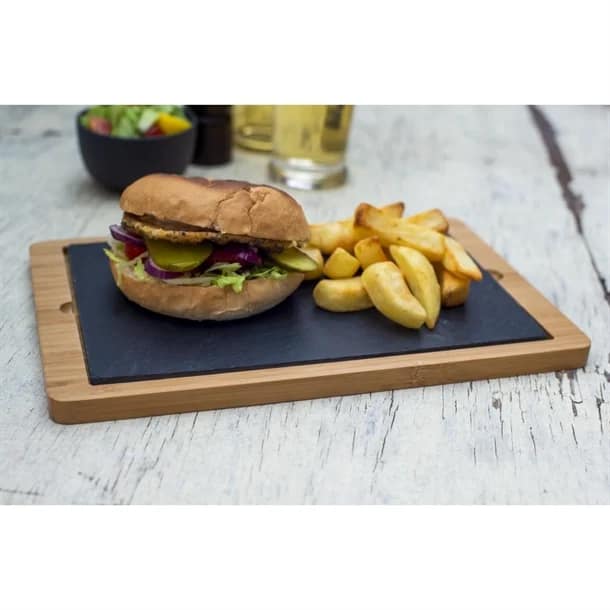 Olympia CM063 Smooth Edged Slate Platters 280×180mm (2 Pack) – Fits CM061 - Image 3