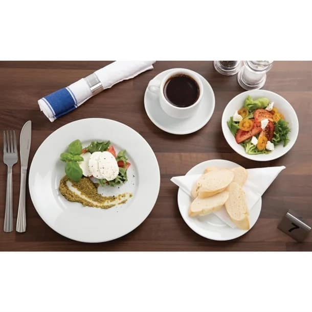 Olympia S610 Athena 24-Piece Tableware Set – Porcelain Dinnerware - Image 2