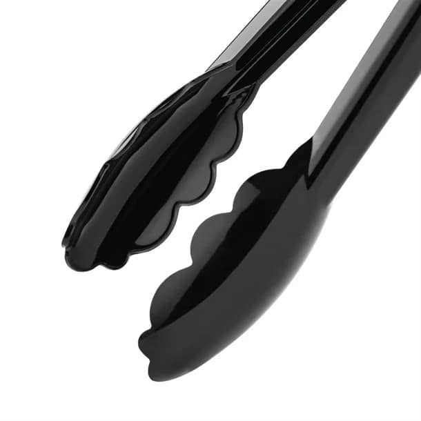 Vogue Tongs Black - 230mm 9" - Image 2