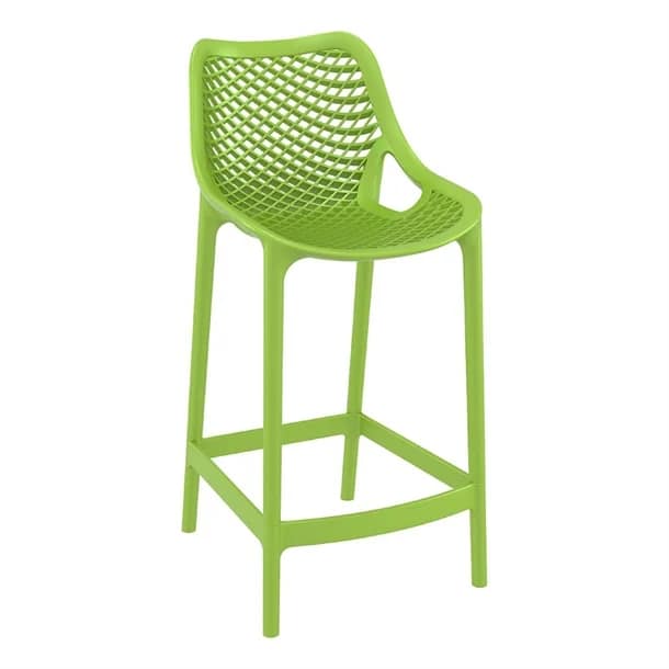 Siesta Exclusive UV Stabilised Air Barstool 65 in Green - Indoor/Outdoor Seating - Image 2