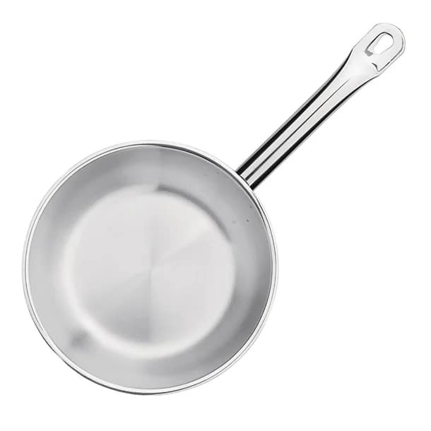 Vogue M924 Stainless Steel Frying Pan 200mm - Image 4