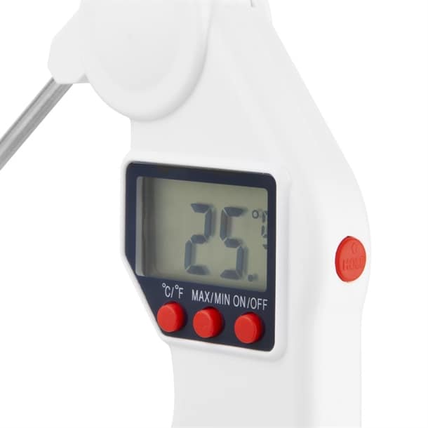 Hygiplas EasyTemp Probe Thermometer White - Bakery & Dairy - Image 4