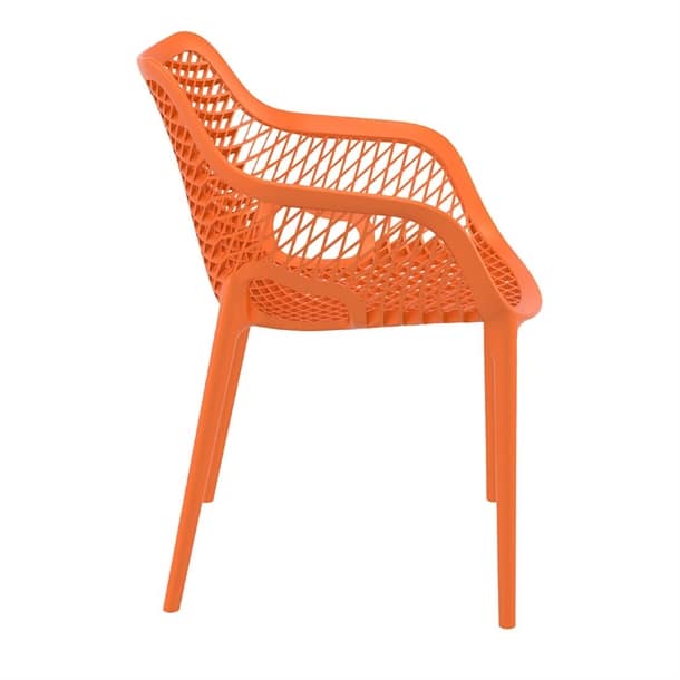Siesta Exclusive Air XL Armchair - Orange: Robust Comfort for Your Dining Space - Image 4