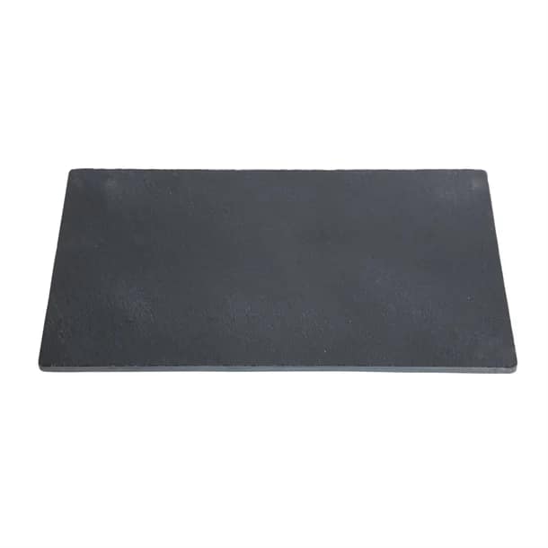 Olympia CM063 smooth edged slate platters 280×180mm 2 pack fits CM061 bamboo base – Australia