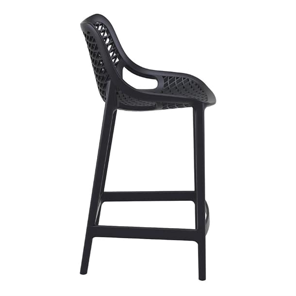 Siesta Air Barstool 65 Black (Pack of 2) – Indoor & Outdoor Use - Image 4