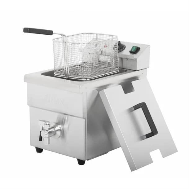 Apuro CP793-A Induction Fryer – 7.5L Capacity, 3kW, Stainless Steel - Image 6