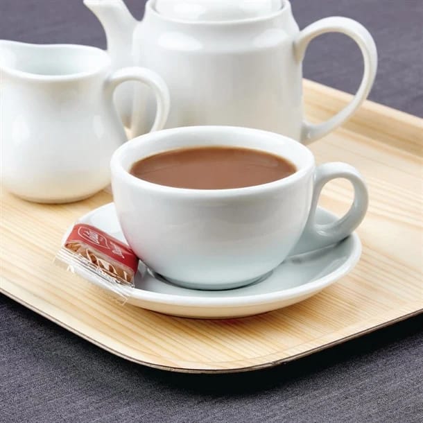 Olympia S448 Athena Coffee Cups & Saucers – 48 Pack - Image 2