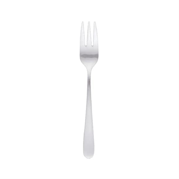 Tablekraft Luxor cake forks 12 pack DL616, 18/0 stainless steel mirror finish – Australia