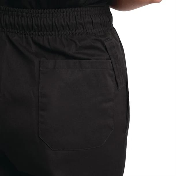 Whites Easyfit Chef Pants Teflon Black - Sizes XS to XXL - Image 3