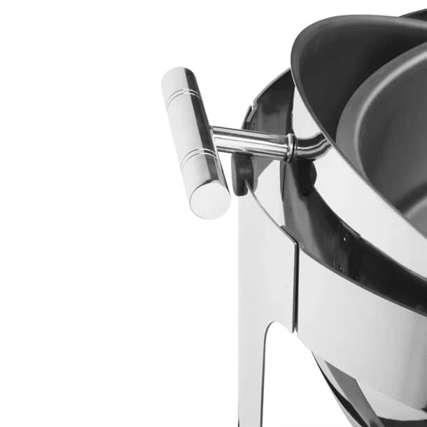 Olympia Paris Round Chafing Dish – 7.5L Roll-Top Buffet Warmer - Image 5