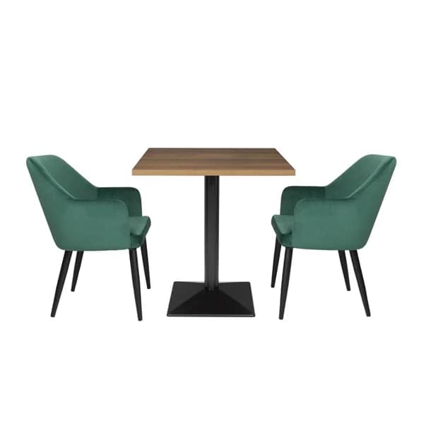 Bolero CH992 Complete Square Dining Table – 700mm - Image 4