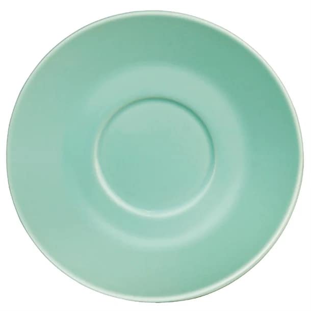 Olympia Cafe Saucer Aqua (Fits GL460 & GL461) - 158mm (Box 12)
