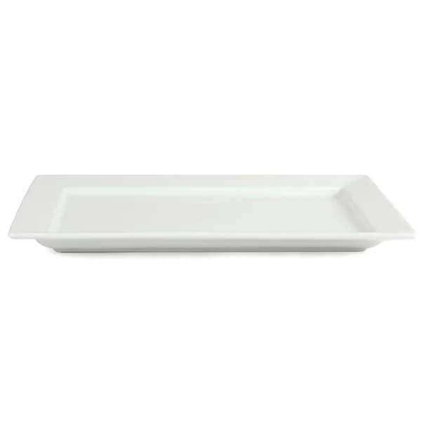 Olympia C362 Rectangular Porcelain Platter – 400x295mm, 7.5L, Vitrified Hotelware - Image 3
