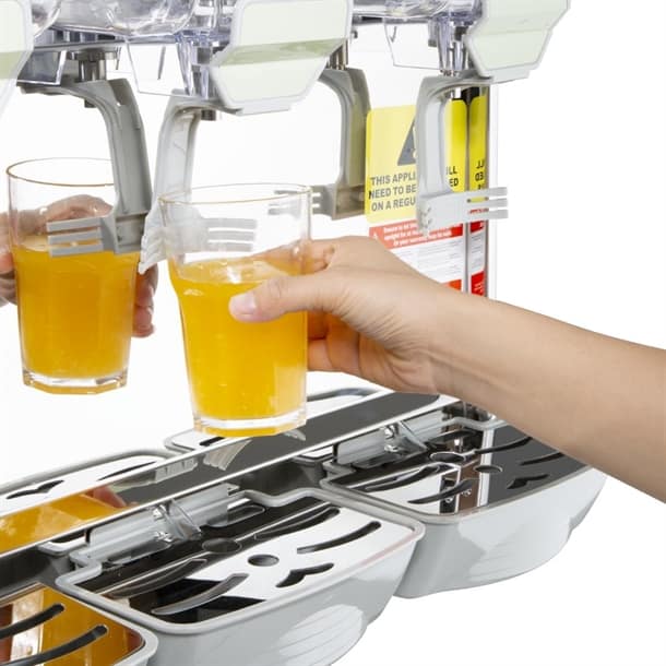 Polar GG753-A G-Series Triple Bowl Drink Dispenser – 3 x 12L Cold Beverage - Image 2