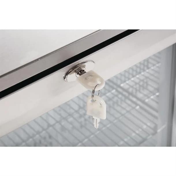 Polar GL007-A G-Series Back Bar Cooler 138L – Hinged Stainless Door - Image 3