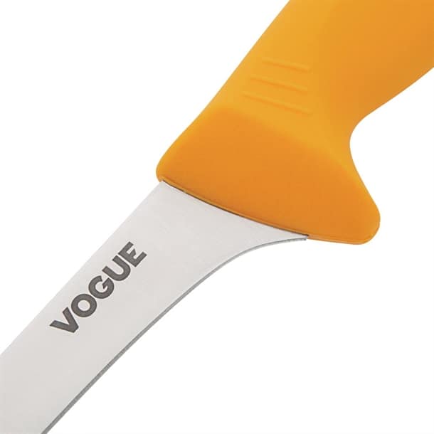 Vogue Soft Grip Pro Boning Knife St/St - 150mm 6" - Image 3