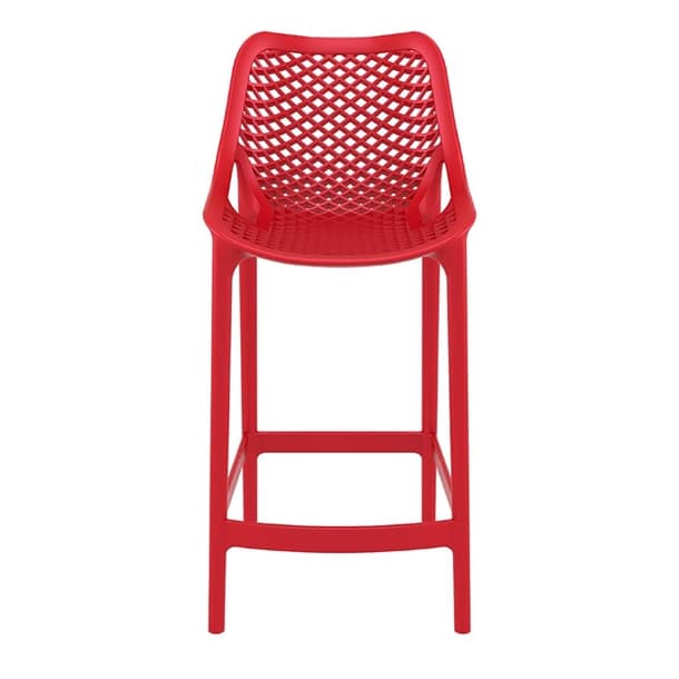 Siesta Exclusive UV Stabilised Air Barstool 65 in Red - Indoor/Outdoor Seating - Image 3