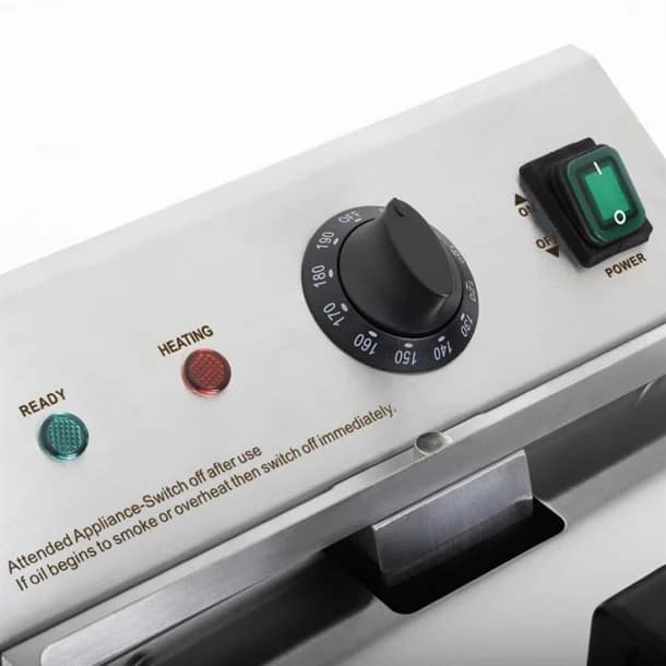 Apuro CP793-A Induction Fryer – 7.5L Capacity, 3kW, Stainless Steel - Image 4