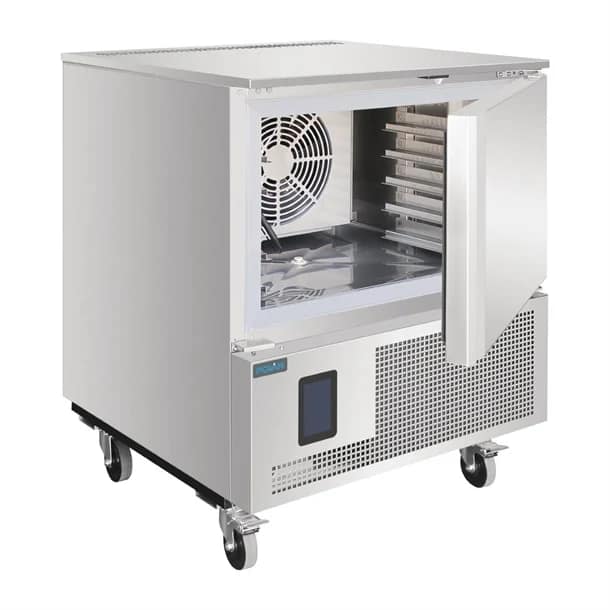 Polar UA015-A U-Series blast chiller with touchscreen, 5×GN 1/1, 720W, stainless steel, R290 refrigerant – Australia