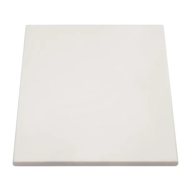White Werzalit Duratop 800mm Square Tabletop - Durable & Weatherproof - Image 4