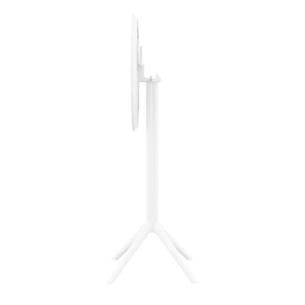 Sky Folding BAR Table 60 Round - White - Image 3
