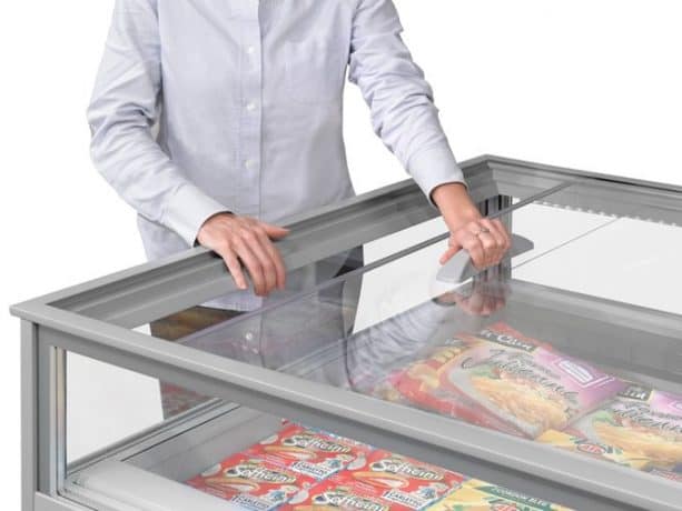 Bonnet Névé Captur Elite Dual-Temperature Island Display Case - Image 4