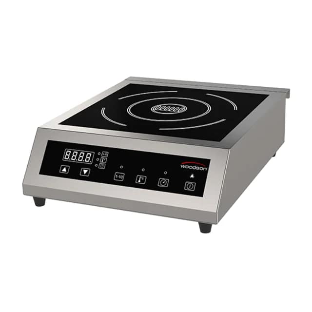 Woodson WI.HBCT.1.3500 Single Induction Hob with 3.5kW SCHOTT CERAN Glass – Ideal for Restaurants & Cafés