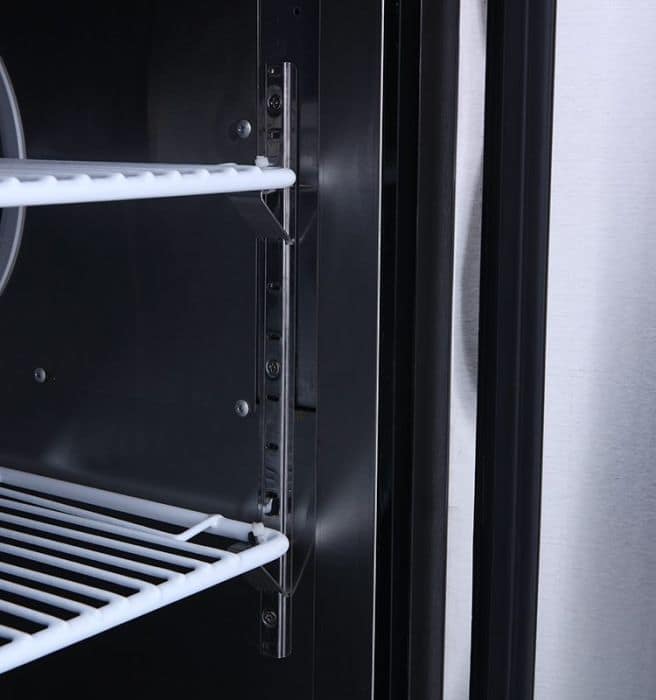 Atosa MPF8201 Single Door Pizza Prep Table Fridge – Compact 1117mm - Image 4