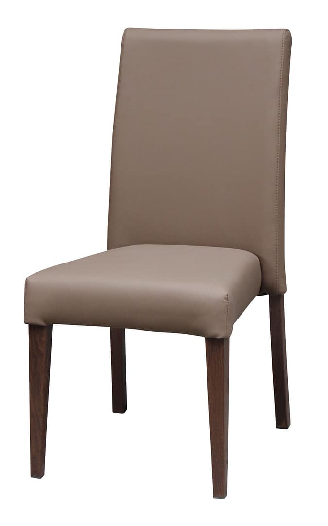 Taupe London Chair with Timber Look Legs - Sophisticated Seating for Commercial Spaces - Image 11
