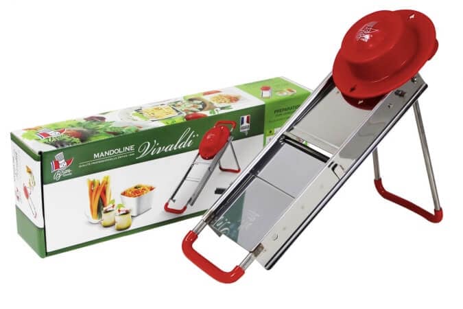 Brice Vivaldi Slicemaster - Professional Mandoline Slicer (Vivaldi Mandoline BRO10000)