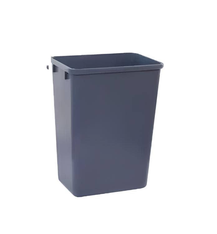 Kitchen Knock 060279 Slim Rectangle Waste Bin showcasing 39L compact, lidless design, ideal for commercial kitchens