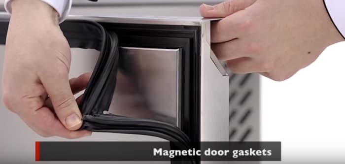 Atosa EPF3422 Two Door Undercounter Fridge – 280 L, GN Compatible - Image 6