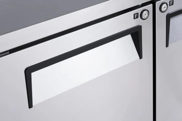 Turbo Air KURF15-2 Dual Temp Fridge Freezer – 1500mm Combo - Image 5