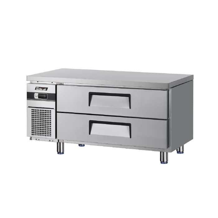 Turbo Air TCB12-2-N 2-drawer chef base fridge 1200mm stainless underbench refrigerator with R290 refrigerant – Australia