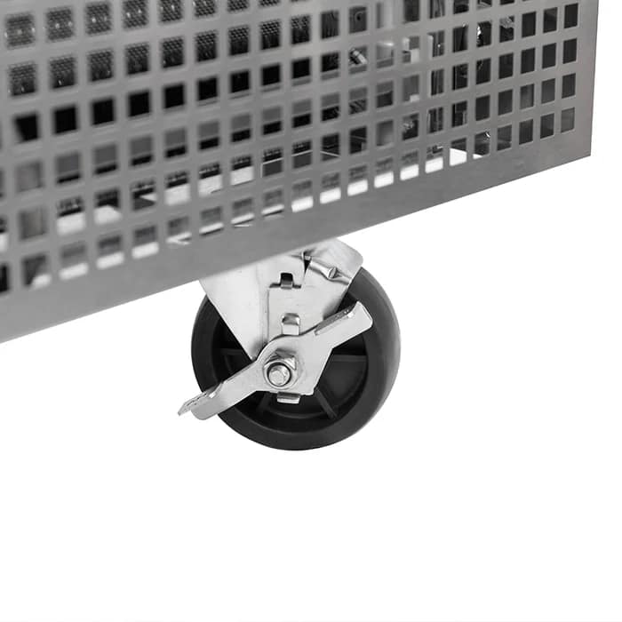 Turbo Air CTPR-44SD Pizza Prep Bar Fridge – 396L, 1 Door - Image 3